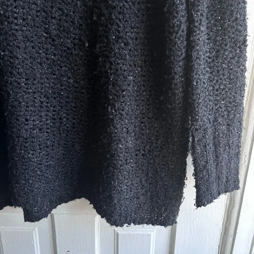 Free People Engineer Stripe Cowl Neck Sweater